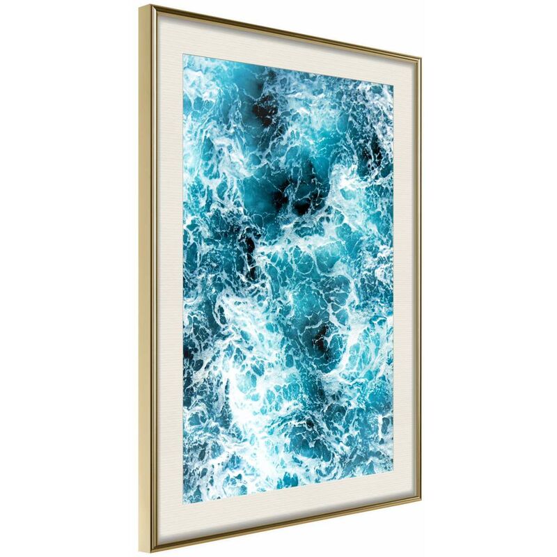 

Rtgs - Póster - Sea Foam Medidas 30X45