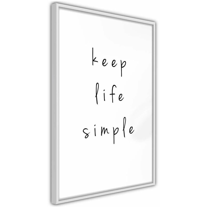 

Póster - Simple Life Medidas 40X60