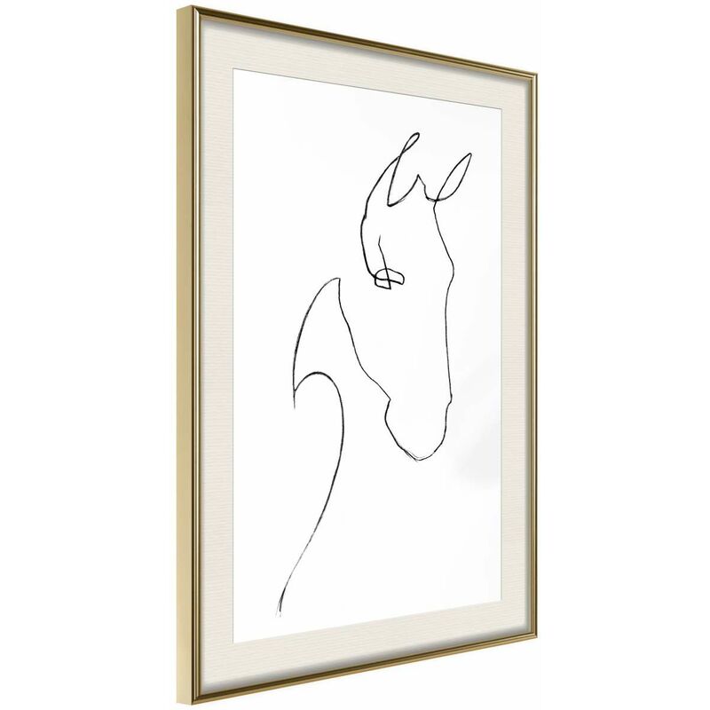 

Rtgs - Póster - Sketch of a Horse's Head Medidas 40X60