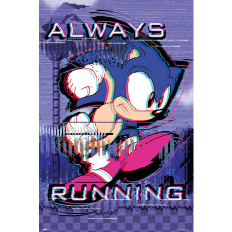 Poster sonic always running