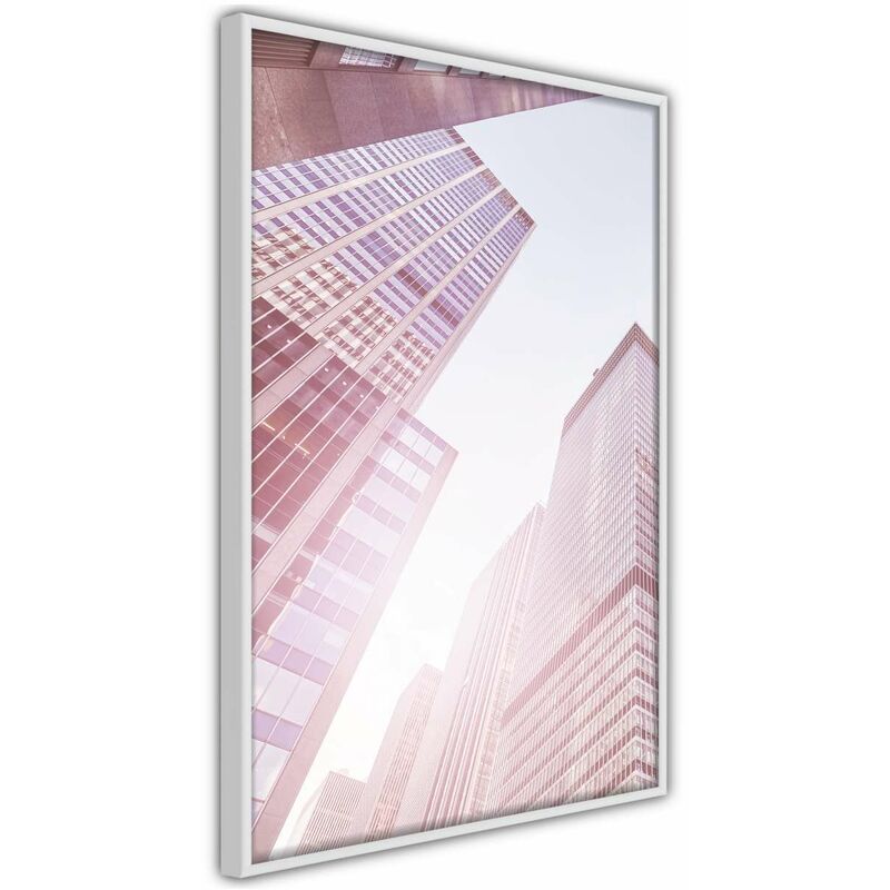 

Póster - Steel and Glass (Pink) Medidas 40X60