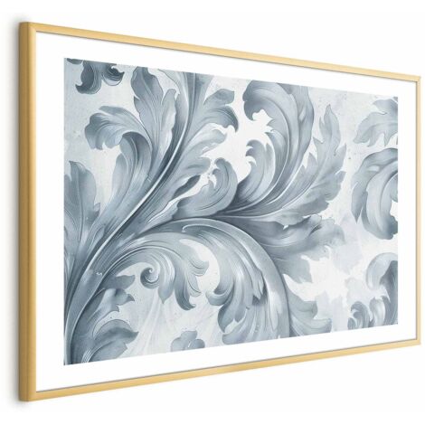 Poster – Steinornament im Barockstil