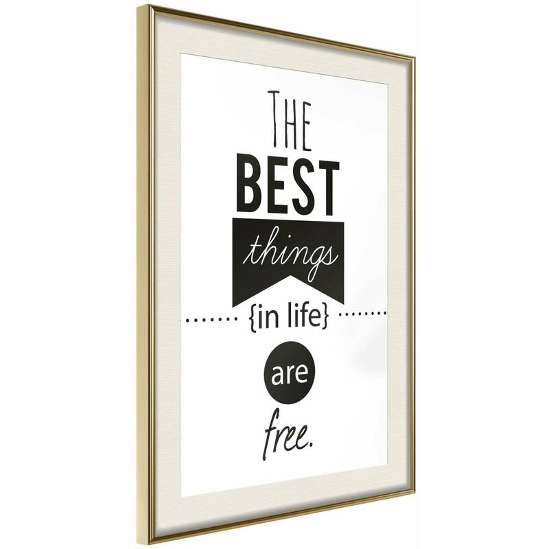 

Rtgs - Póster - The Best Things Medidas 20X30