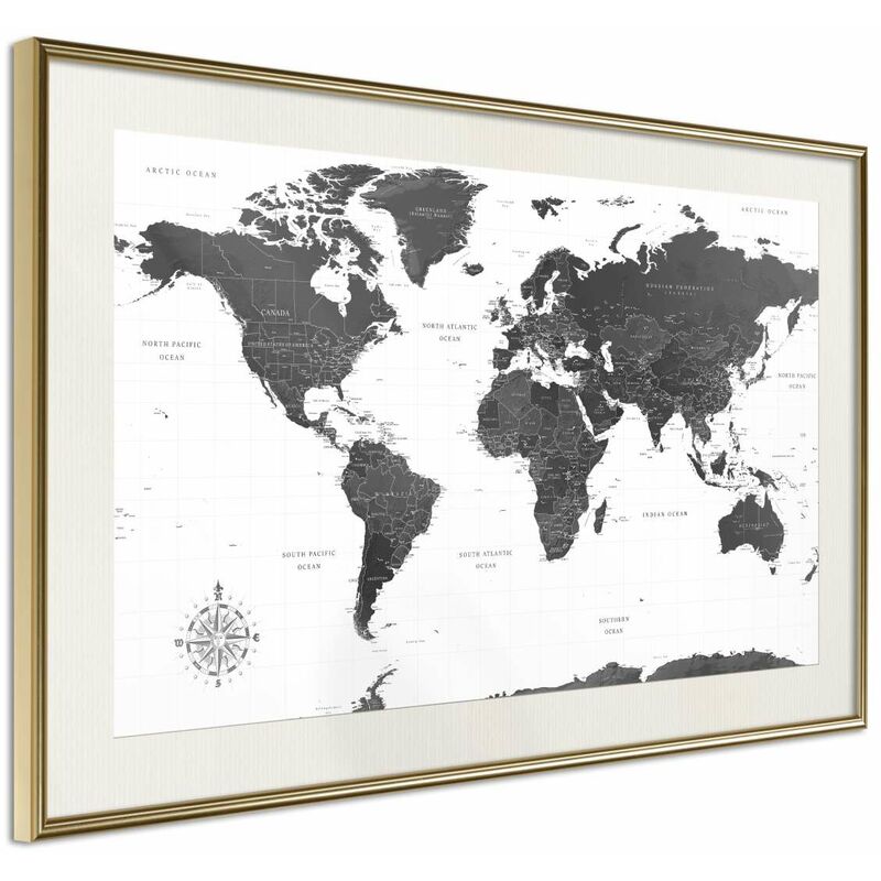 

Rtgs - Póster - The World in Black and White Medidas 30X20