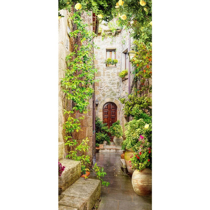 Poster Thème Patio - 90 x 202 cm