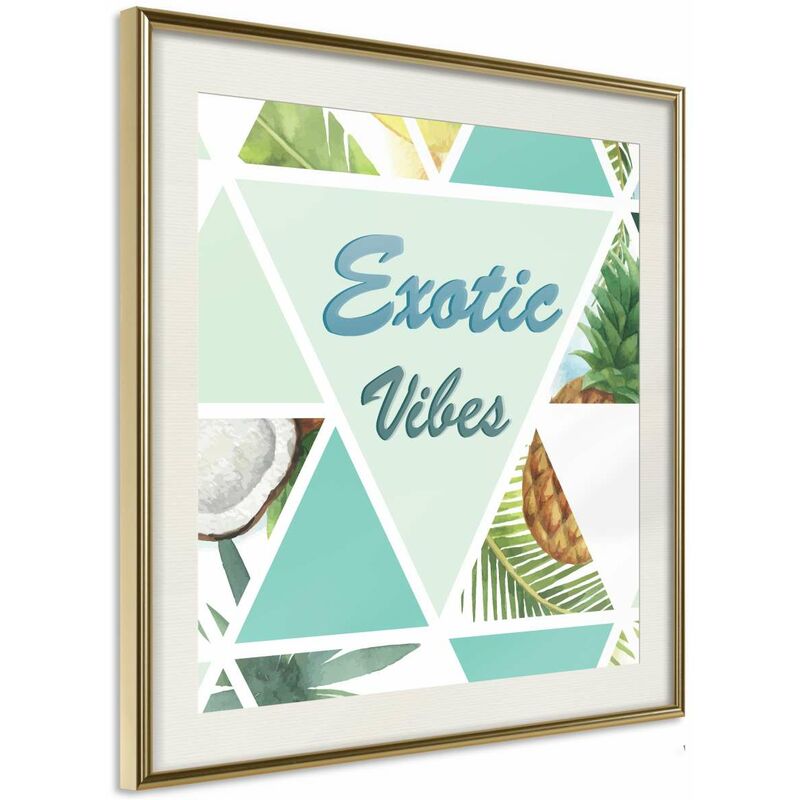 

Rtgs - Póster - Tropical Mosaic (Square) Medidas 30X30