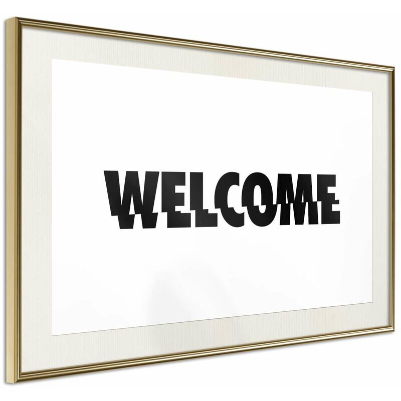 

Póster - Welcome Medidas 90X60