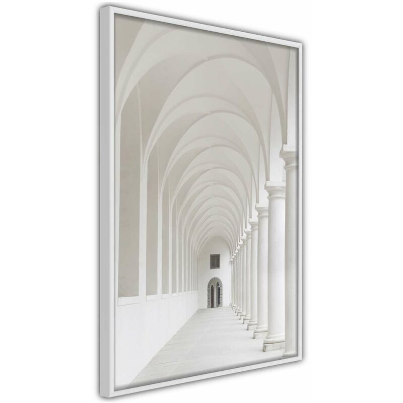 

Rtgs - Póster - White Colonnade Medidas 30X45