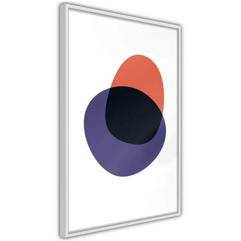 

Póster - White, Orange, Violet and Black Medidas 40X60