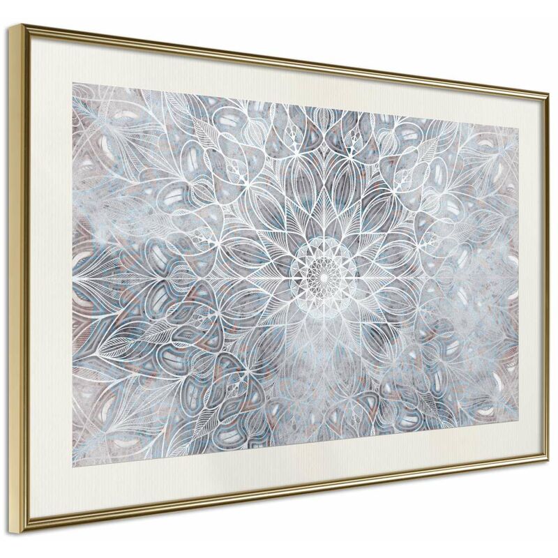 

Póster - Winter Mandala Medidas 60X40