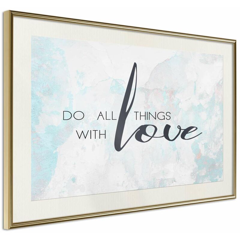 

Rtgs - Póster - With Love Medidas 45X30