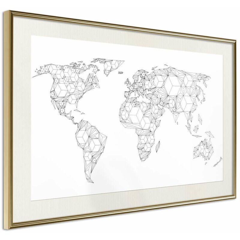 

Rtgs - Póster - World of Diamonds and Triangles Medidas 60X40