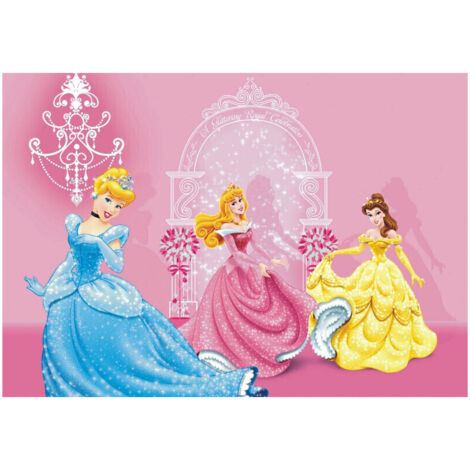 Poster XXL intisse Princesse Disney 160X115 CM