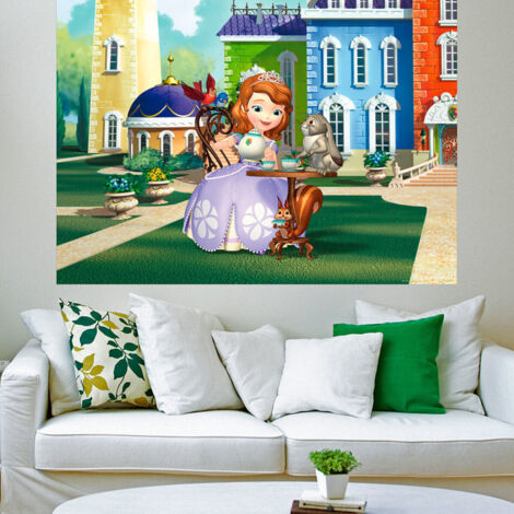 Poster XXL intisse Princesse Sofia Disney 160X115 CM