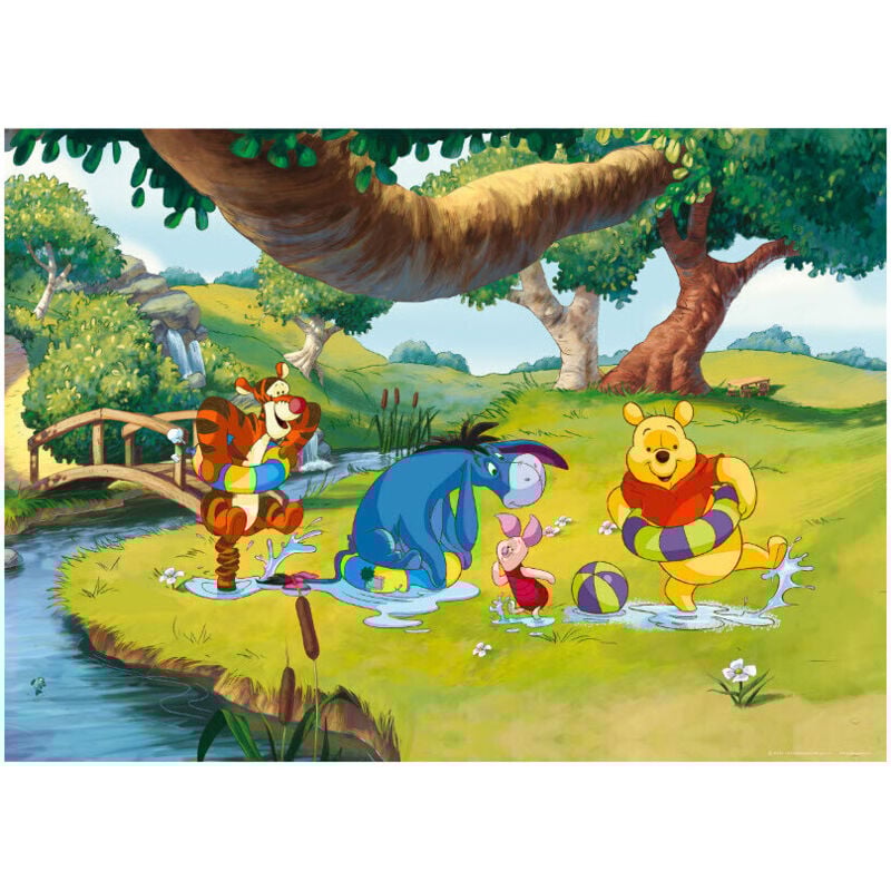 Poster xxl intisse Winnie l'Ourson Disney 155X115 cm