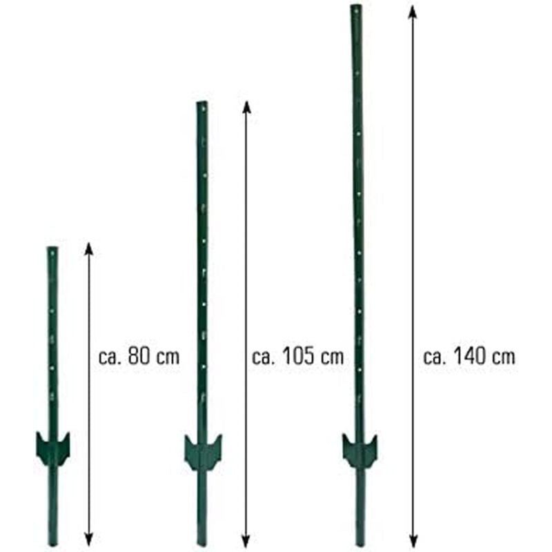 

Postes para vallas mallas de alambre 140cm