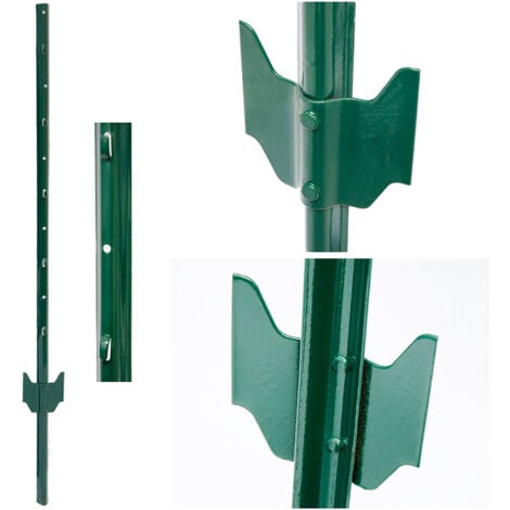 NIEDERBERG METALL Postes para vallas mallas de alambre 80cm