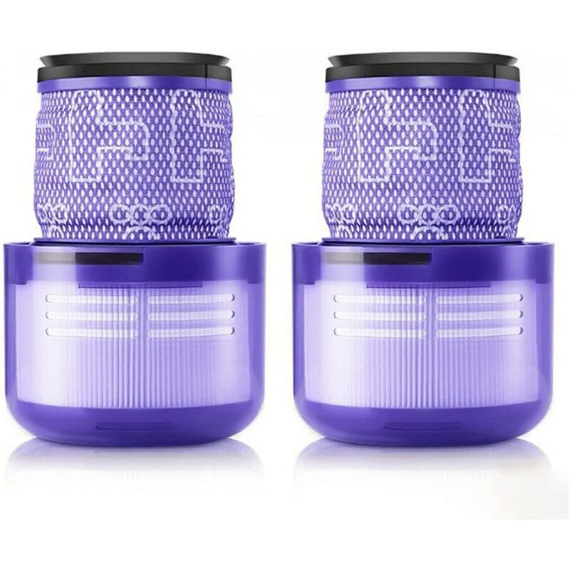 Postfiltro compatible con aspiradora inalámbrica Dyson V11 SV14 Animal Absolute Torque Drive, 2 filtros HEPA de repuesto