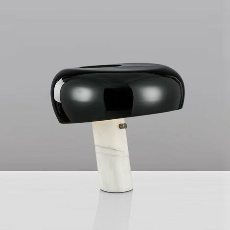 Postmoderne simple tête de lit champignon lampe de table lumière luxe créateur salon chambre hôtel marbre lampe
