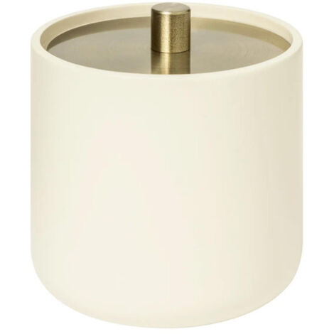 Pot à Coton "Duo" 11cm Ivoire