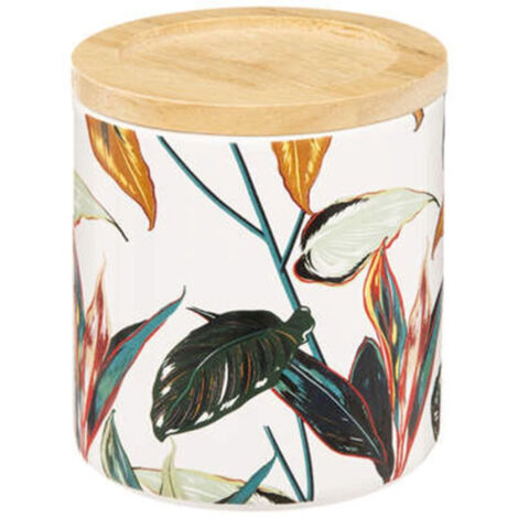 Pot à Coton Imprimé "Palawan" 11cm Multicolore