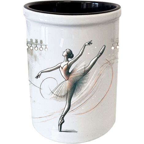Pot à crayon danseuse