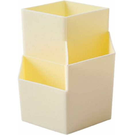Pot à crayons multifonction pour organisateur de table (Beige)-Fei Yu