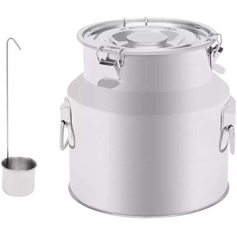 Pot à lait en acier inoxydable 22L pot de transport récipient à lait Pour Rangement de cuisine