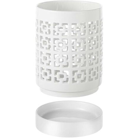 Pot à orchidées perforé, pot de fleurs en céramique pour intérieur et extérieur