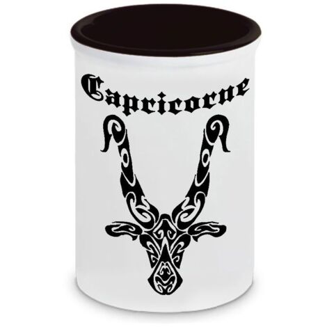 Pot à stylos en céramique Capricorne Cbkreation