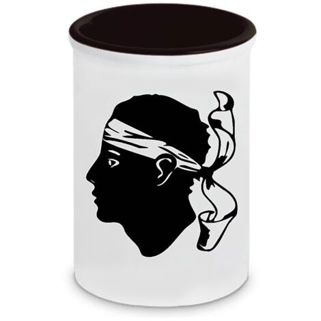 Pot à stylos en céramique Corse Cbkreation