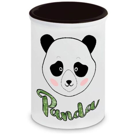 Pot à stylos en céramique Panda Mignon Cbkreation