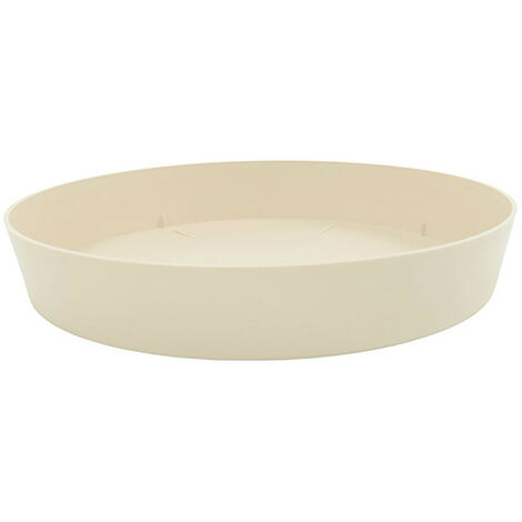 Pot Assiette Injection 28x4,4cm Couleur Ecru