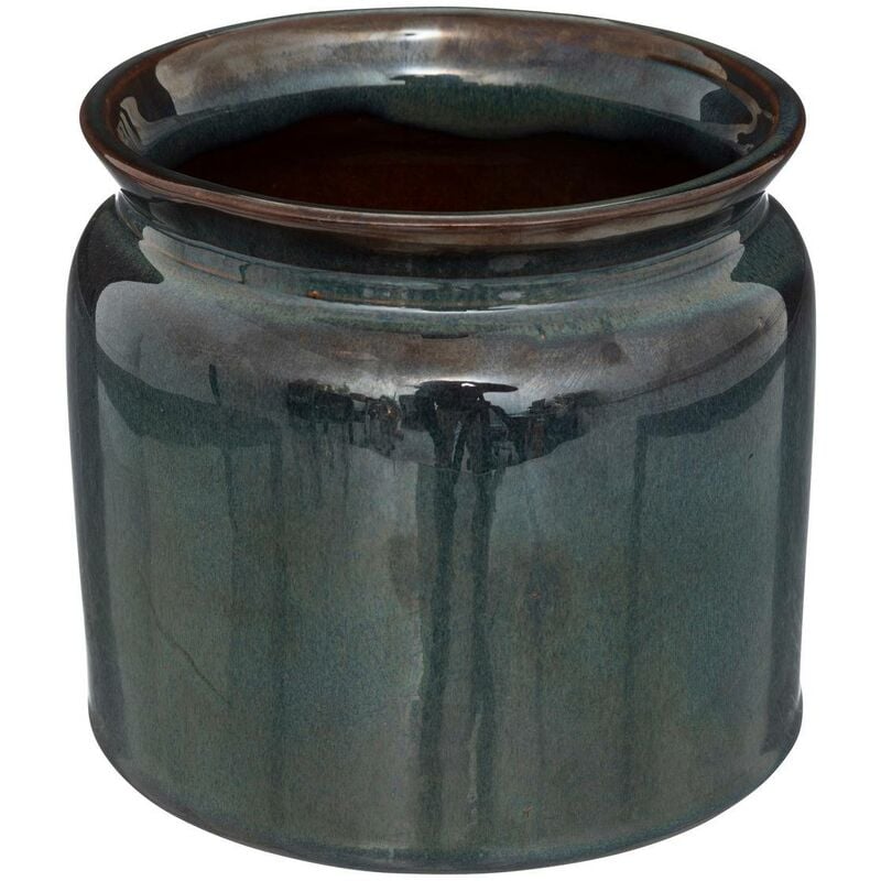 Pot Bota céramique bleu D16cm Atmosphera créateur d'intérieur