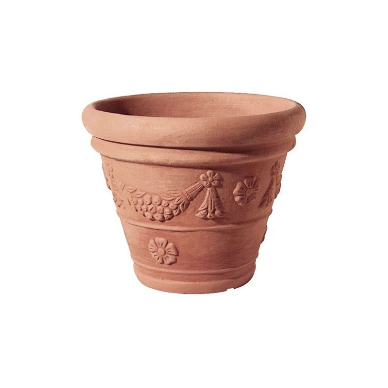 Vasar - Pot Campana Tropea 25 cm - Terre cuite - Terre cuite