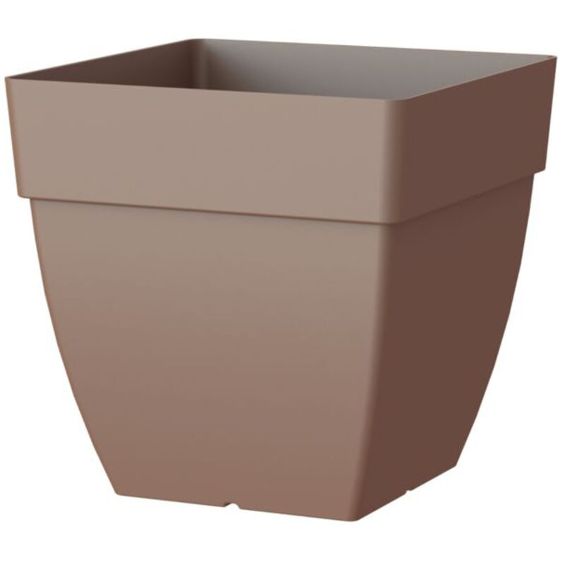 pot capri carre 35cm blanc