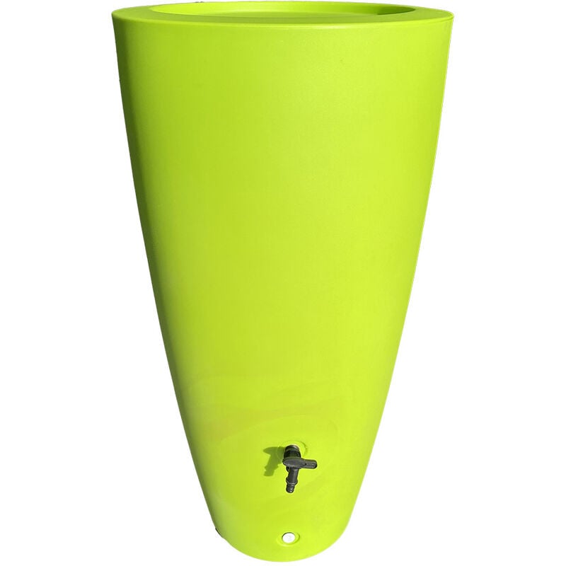 Pot conique récupérateur eau de pluie aérien r&c 200l seconde vie-Vert-121cm - Vert
