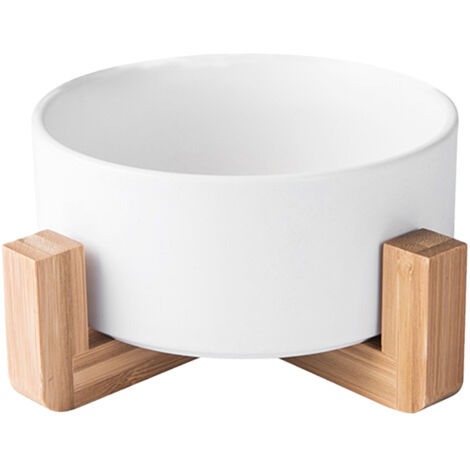 Pot cylindrique en céramique avec socle – Pour plantes grasses ou hydroponie – Parfait pour déco et rangement des plantes à l’intérieur