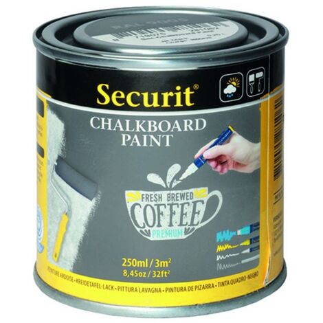 Pot de 250 ml de peinture ardoise grise - Gris - 7.5 - Gris