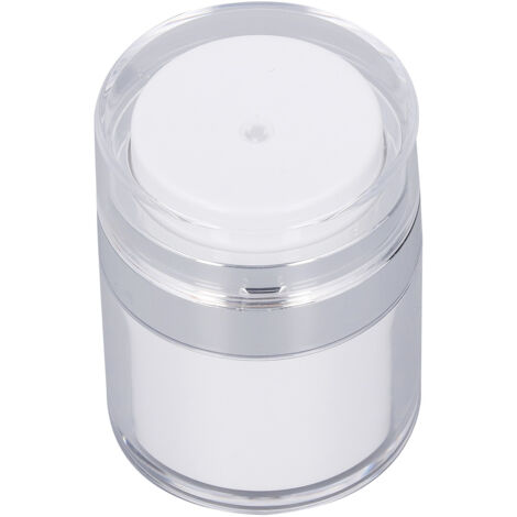 Pot de Crème Vide 30ml en Plastique, Distributeur de Lotion Épaississant, Récipient de Maquillage Étanche à Vide