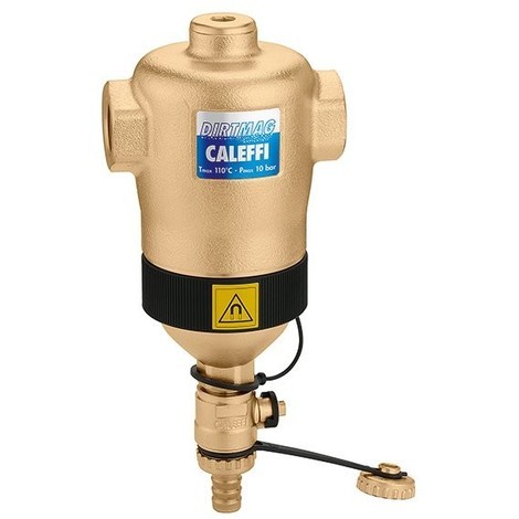 Pot de décantation avec aimants magnétiques corps en laiton Caleffi 5463 | laiton - 3/4"