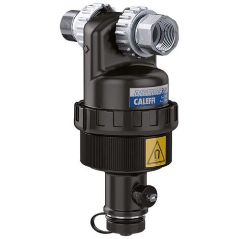 Pot de décantation avec aimants pour installation sous chaudière murale Caleffi 5451 | 3/4" M x 3/4" F