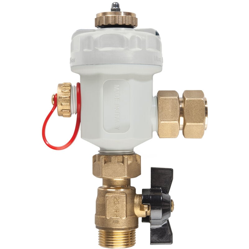 Pot de décantation - Séparateur de boues magnétique compact dspn Spécial Chaudière, 3/4' (20/27)