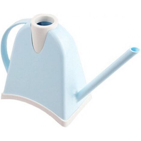 Pot de fleur arrosoir (bleu)