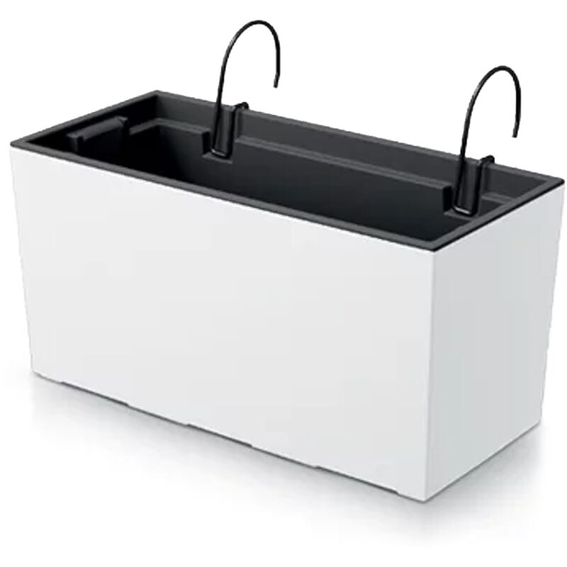 Caser Urbi w Pot, Dimensions (mm) 395x185x195, couleur blanche - Blanc