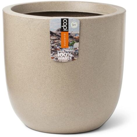 Pot de fleur Capi Smooth boule 35x34 Warm Taupe main image 0