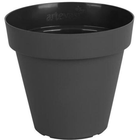 SYNTILOR Pot de fleur capri 50 cm gris anthracite - ARTEVASI LDA