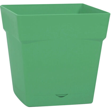 Pot de fleur carré TOSCANE 10.2 litres - 24x24.8cm - EDA