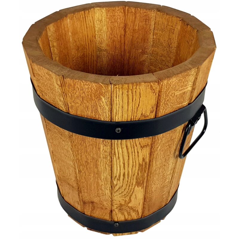 Pot de fleur en chêne 27xH30 k