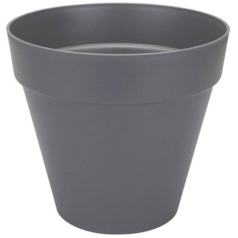 ELHO Pot de fleurs rond Loft Urban - &Oslash; 20 cm - Gris anthracite